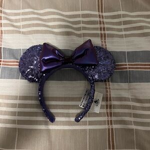 Disney Minnie Mouse Sequin Headband Purple